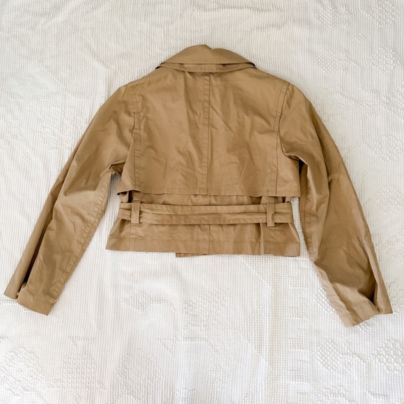 Wyeth Jude Jacket Cropped Trench Shopbop Small - Picture 6 of 10